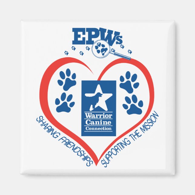 EPW Heart Magnet (Front)