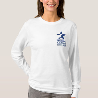 EPW pawprints ladies long sleeve T-Shirt