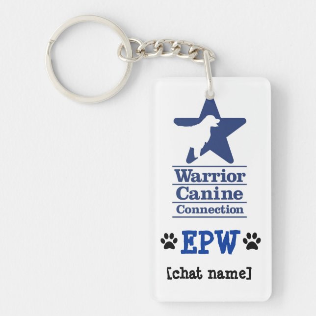 EPW personalized keychain (Front)