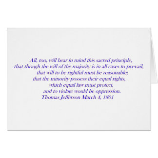 Equal law must protect.... cards