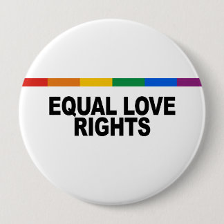 Equal Love Rights Pinback Button