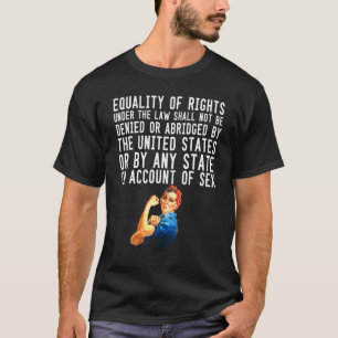 Equal Rights Amendment Era American Women Rights T-Shirt