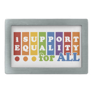 Equal Rights belt buckle