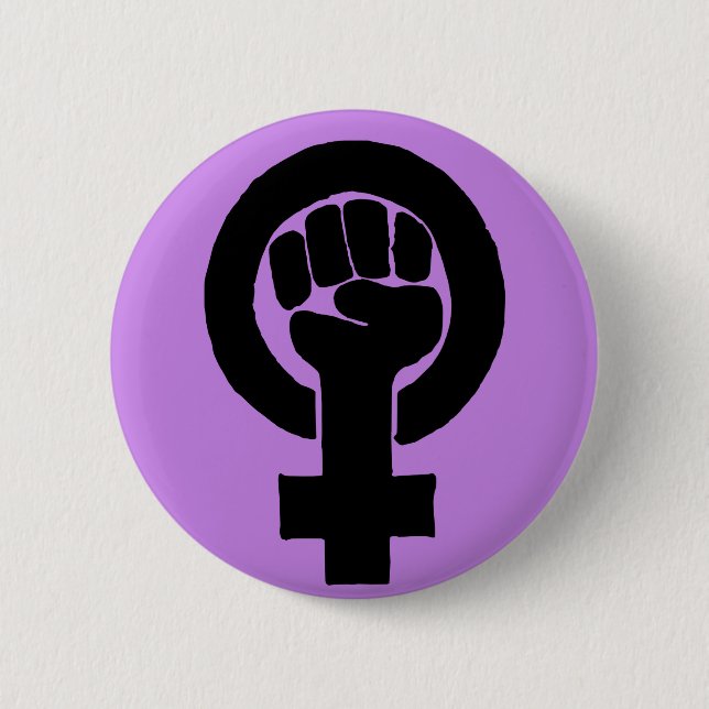 Equal Rights Design 2 Pinback Button (Front)