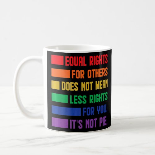 Equal Rights For Others Does Not Mean Less Rights  Coffee Mug