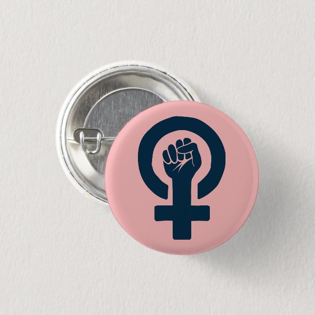 Equal Rights for Women Button (Front & Back)