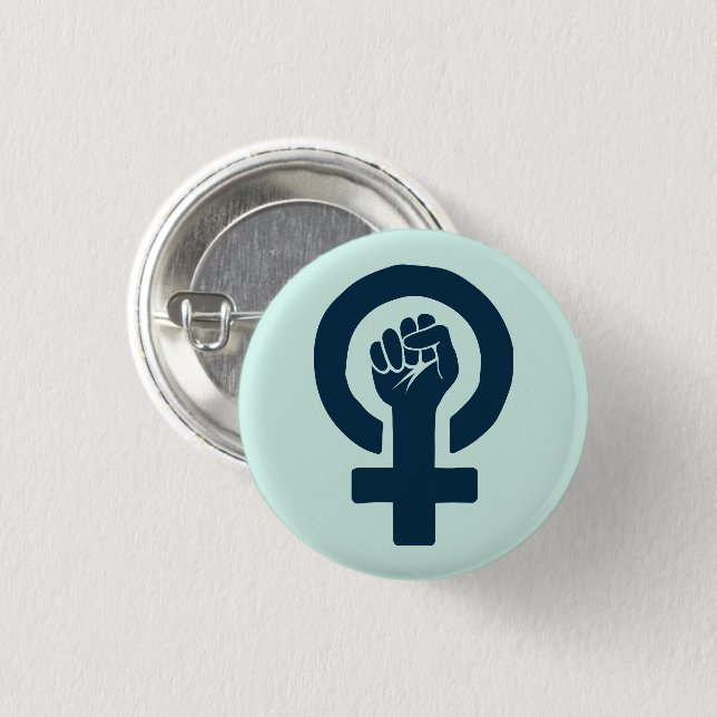 Equal Rights for Women Button (Front & Back)