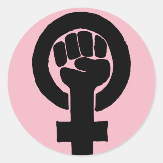 Equal Rights for Women Classic Round Sticker