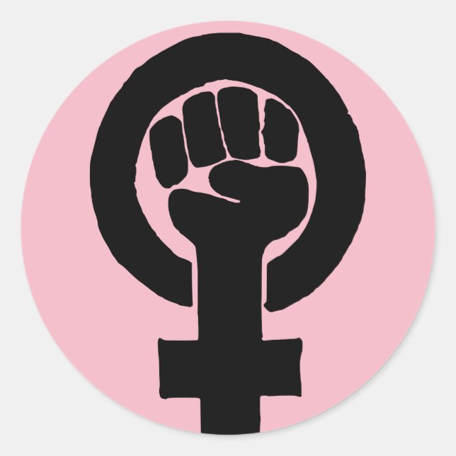 Equal Rights for Women Classic Round Sticker (Front)