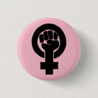 Equal Rights for Women Pinback Button