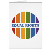 Equal Rights greeting card (Front)
