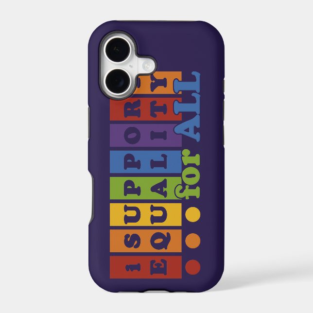 Equal Rights iPhone case (Back)