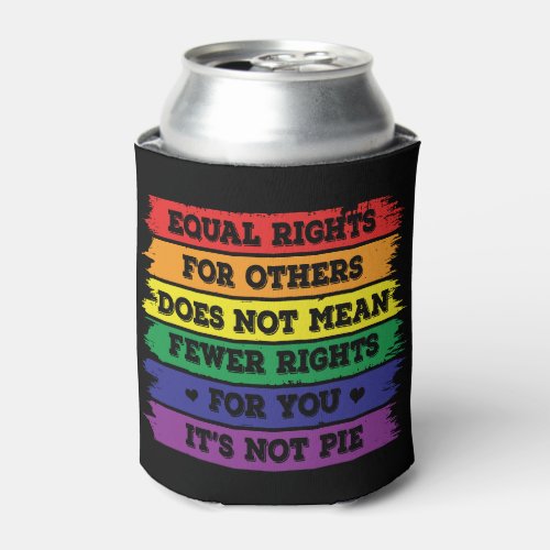 Equal Rights  LGBTQ Rights  Pride Parade  Ally Can Cooler