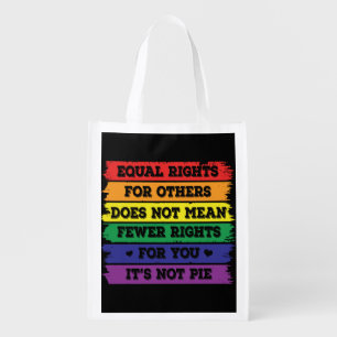 Equal Rights   LGBTQ Rights   Pride Parade   Ally Grocery Bag