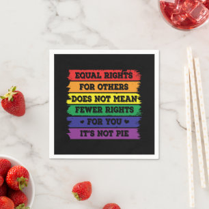 Equal Rights   LGBTQ Rights   Pride Parade   Ally Napkins