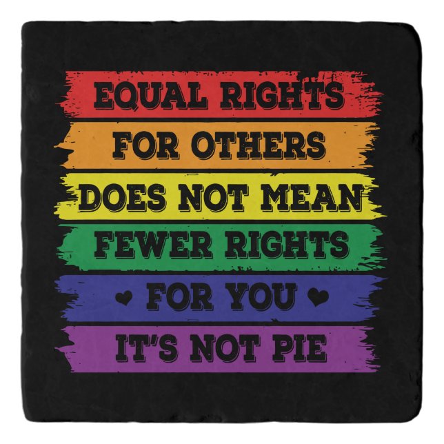Equal Rights | LGBTQ Rights | Pride Parade | Ally Trivet (Front)