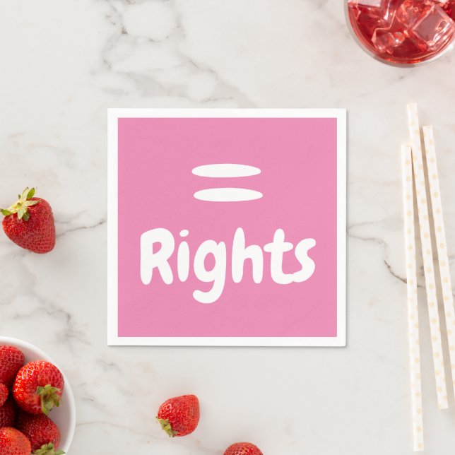 Equal Rights Napkins (Insitu)