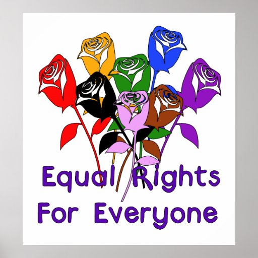 Equal Rights Poster | Zazzle