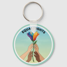 Equal Rights Rainbow Flower – Diversity and Unity