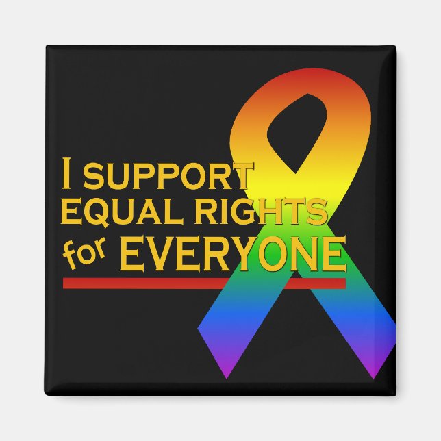 Equal Rights Supporter magnet (Front)