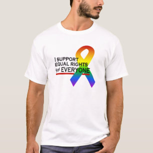 EQUAL RIGHTS SUPPORTER shirt, choose style & color T-Shirt