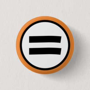 Equal Sign Buttons & Pins - No Minimum Quantity | Zazzle