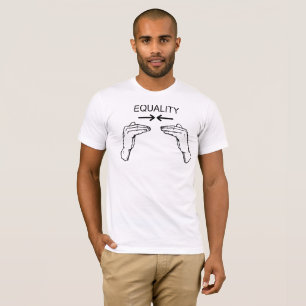 Equal Sign Language Human Equality T-Shirt
