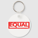 Equal Stamp Keychain