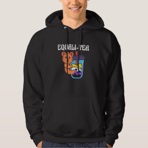 equali-tea non-binary non binary LGBT 1 Hoodie