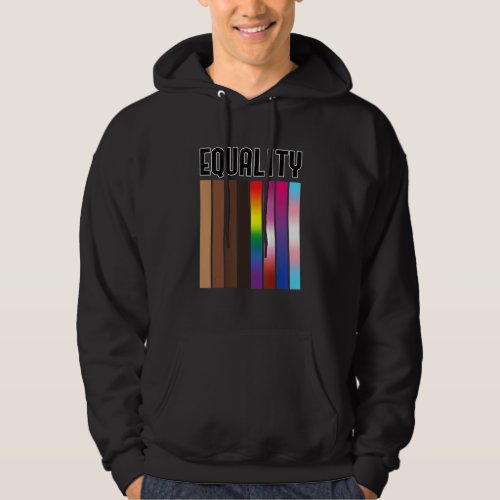 Equality Black History Month Africa Hoodie