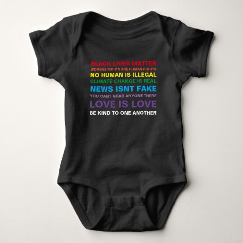 equality  black lives matter pride baby shirt