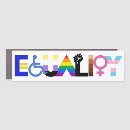 Equality for All Car Magnet