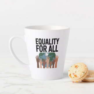 Equality For All – Human Rights Day 2025 Latte Mug