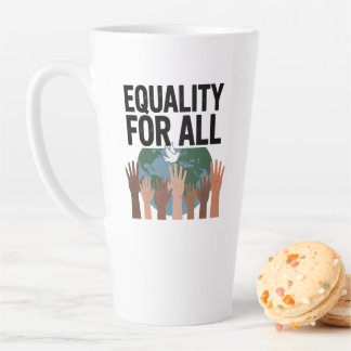 Equality For All – Human Rights Day 2025 Latte Mug