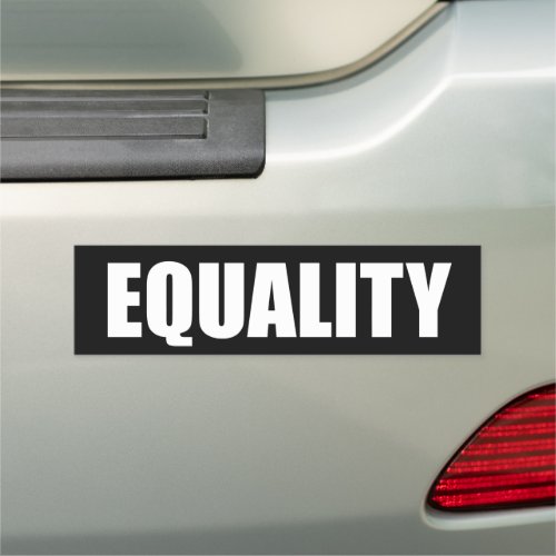 Equality for All LGBTQ Rights Car Magnet