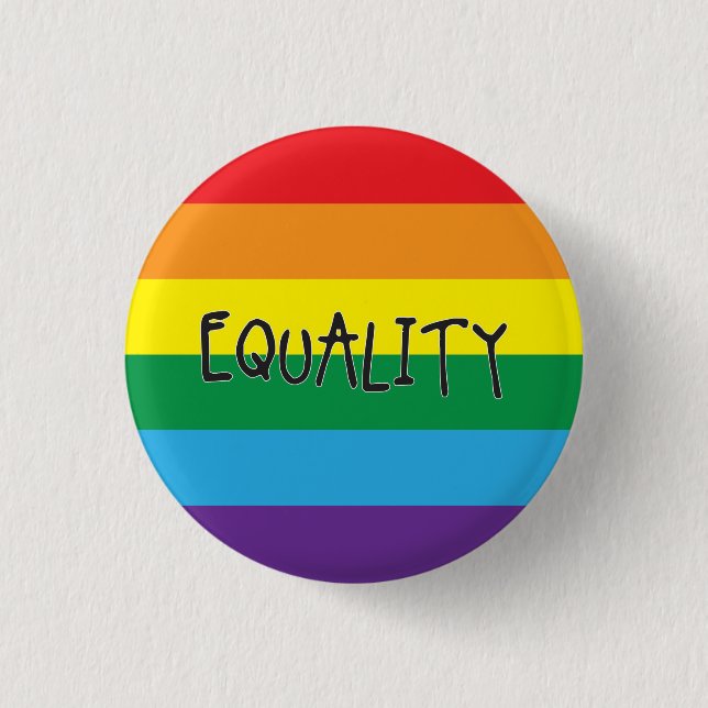 Equality for all pinback button (Front)
