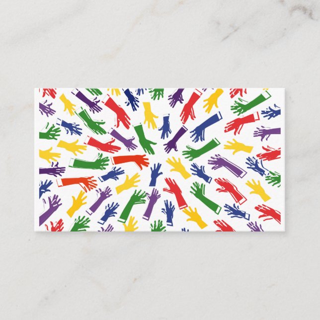 Equality human rights unity enclosure card (Front)