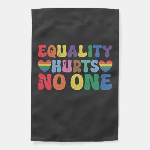 Equality Hurts No One LGBT Human Right Garden Flag