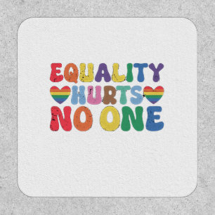 Equality Hurts No One LGBT Human Right  Patch