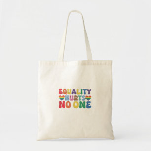 Equality Hurts No One LGBT Human Right Tote Bag