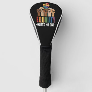 Equality Hurts No One LGBTQ Pride Human Rights Golf Head Cover