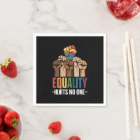 Equality Hurts No One LGBTQ Pride Human Rights