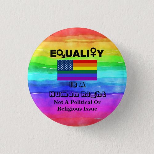 EQUALITY Is A Human Right Button