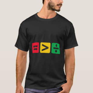 Equality Is Greater Than Division Juneteenth 1865 T-Shirt