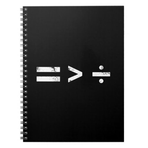 Equality Is Greater Than DivisionSocial Justice Notebook