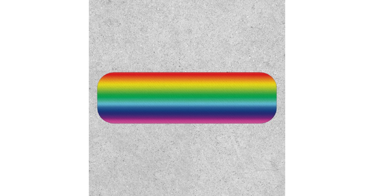 Equality lgbt lgbtq rainbow gay pride flag colors patch | Zazzle