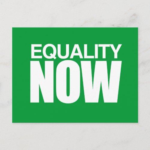 EQUALITY NOW _png Postcard