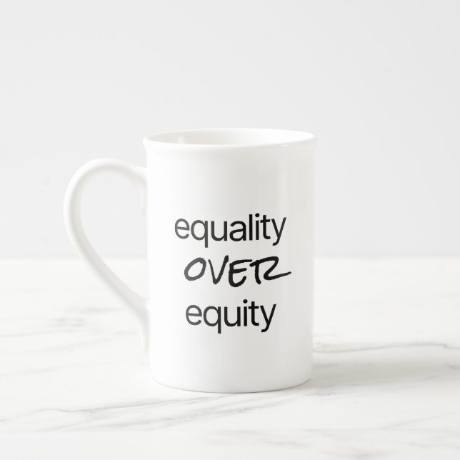 Equality Over Equity Specialty Mug (Left)