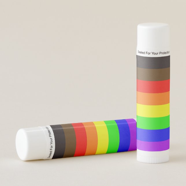Equality Pride Flag Lip Balm (Front)