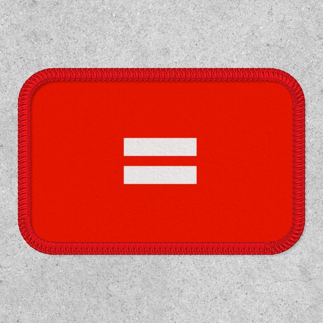 Equality Pride Flag Patch (Front)